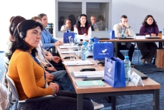 uczestnicy projektu podczas zajęć