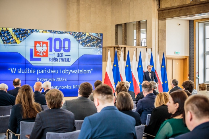 Fot. Agnieszka Kalita/KPRM uczestnicy konferencji w KPRM